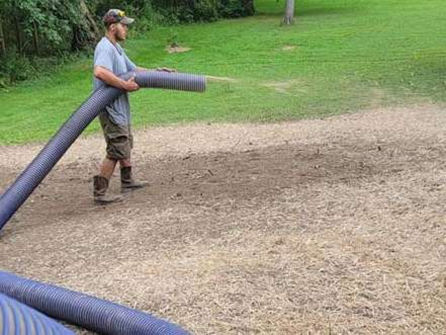 Grass Seeding/ Sod Installation Joey K's Plowing & Landscape Services
